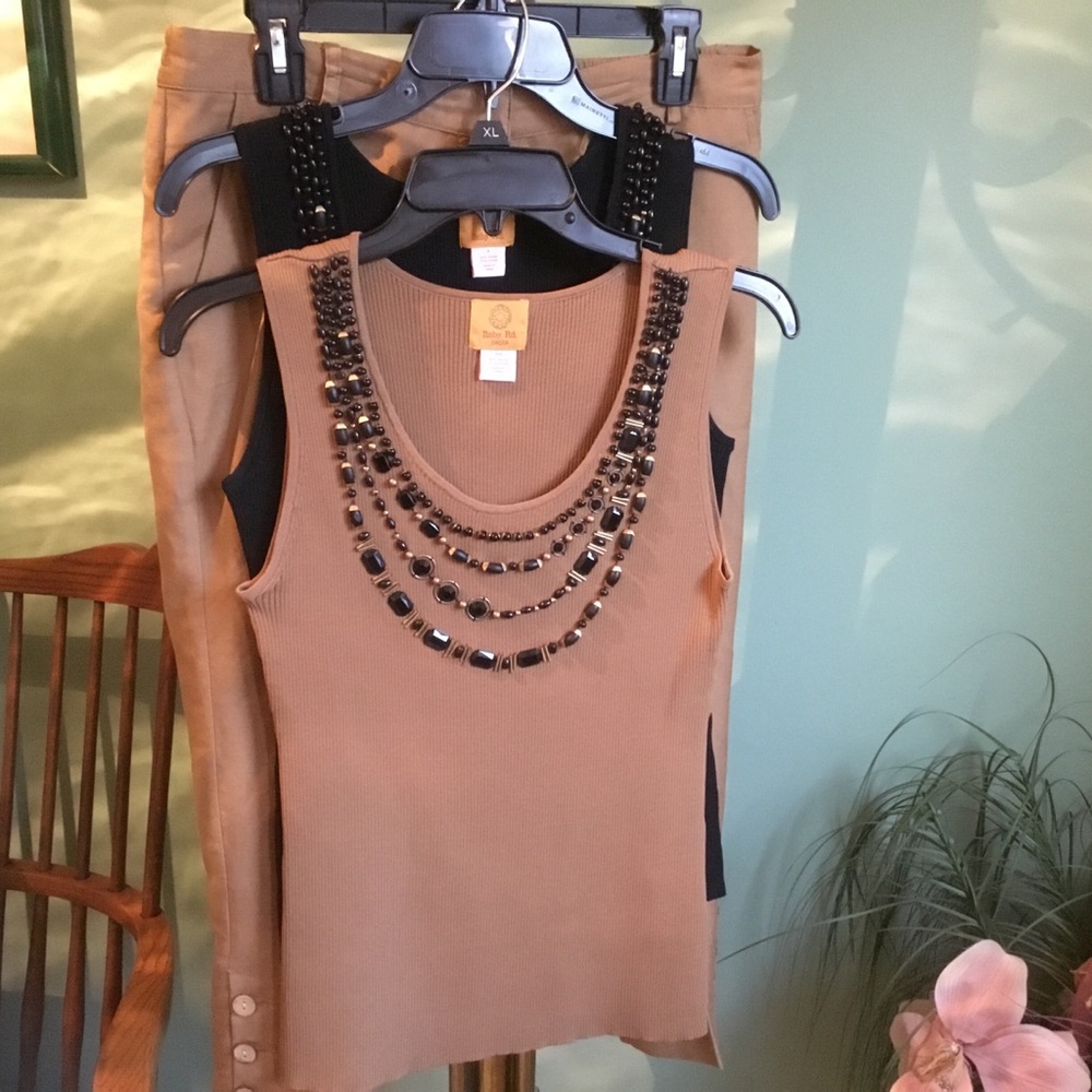 Ruby Rd. 4 Piece Jacket/Pants/Tops Outfit - EUC - Picture 2 of 12